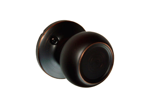 Dark Oil Rubbed Bronze Dummy Handle Round Knob - Style 5765DBR