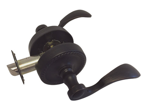 Dark Oil Rubbed Bronze Passage Handle Lever - Style 6300DBR