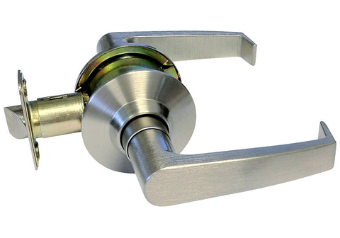 Satin Nickel Passage Handle Handicap Friendly Lever - Style 8101S01DC