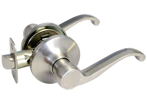 Satin Nickel Passage Handle Lever - Style 835DC