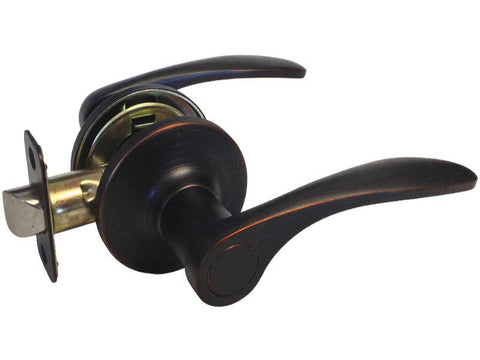 Dark Oil Rubbed Bronze Passage Handle Lever- Style 836DBR