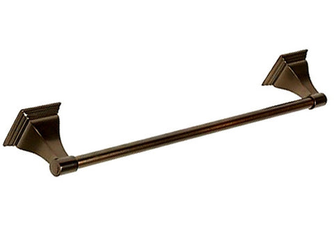 Oil Rubbed Bronze 24" Towel Bar - Series BA12-ORB