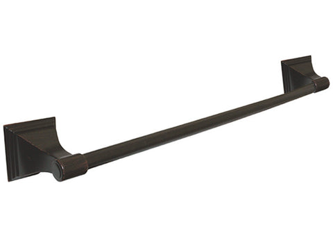 Dark Oil Rubbed Bronze 24" Towel Bar - Series BA12-VBR