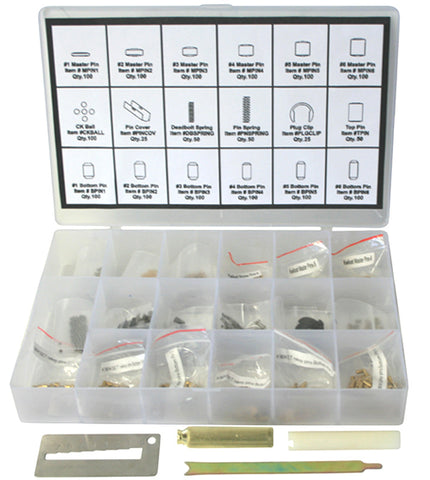 Kwikset Rekey 4 Tools and 100 Pins Series Kit Box 003