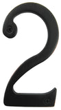 Oil Rubbed Bronze 3" House Number