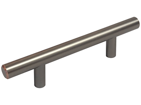 Oil Rubbed Bronze 3 3/4" Kitchen Cabinet Drawer Bar Pull 3948 96MM