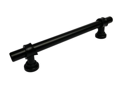 Black Kitchen Cabinet Drawer 5" Pull3335 128MM