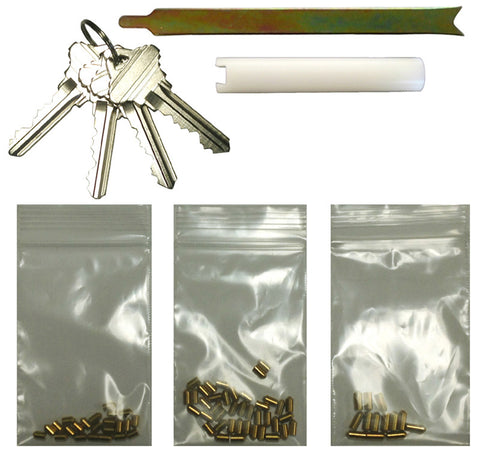 Schlage Rekey Kit Set 4 Keys 12 Locks With 6 Pins