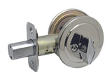 Polished Chromw Single deadbolt