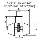 Satin Nickel Double Cylinder Deadbolt Keyed on Both Side