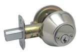 Polished Chrome Double Deadbolt