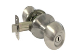 Satin Nickel Privacy Oval Knob