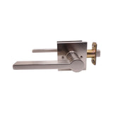 Satin Nickel Finish Modern Passage Door Handle- Style: 80881DC