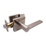 Satin Nickel Finish Modern Passage Door Handle- Style: 80881DC