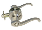 Satin Nickel Entrance Handle Lever - Style 835DC