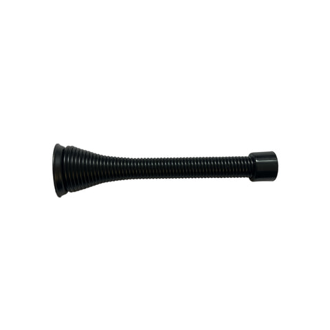 Black 3 3/4" spring door stopr