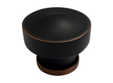 Oil rubbed bronze 1" knobs