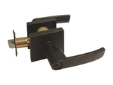 Bronze door handle and lock mechanism 