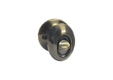 Antique Brass Oval Pribacy Inside