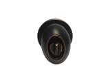 Dark Oil Rubbed Bronze Entrance Knob Inside