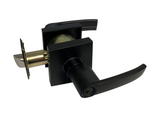 Black door handle lock mechanism 