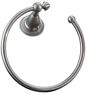 Delta Faucet Bathroom Accessories Brilliance Stainless Steel Victorian Hand Towel Ring 75046-SS