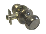 Antique Brass Passage Handle Round Knob - Style 5765AB