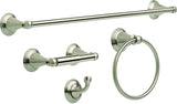 Delta Windemere 4 PC with 24 Inch Towel Bar Brilliance Stainless Steel