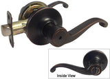 Dark Oil Rubbed Bronze Privacy Handle Lever- Style 835DBR
