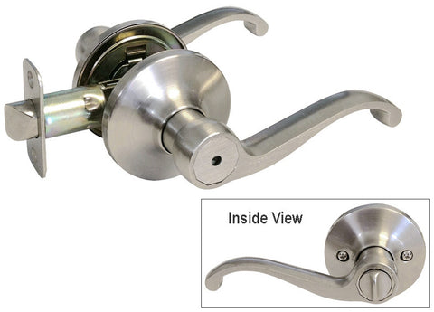 Satin Nickel Privacy Handle Lever - Style 835DC
