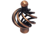 Antique Copper Cabinet Drawer 1-3/8" Bird Cage Knob 1317 35MM