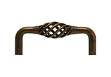 Machined Antique Copper Cabinet Drawer 3" Bird Cage Pull 1301 76MM