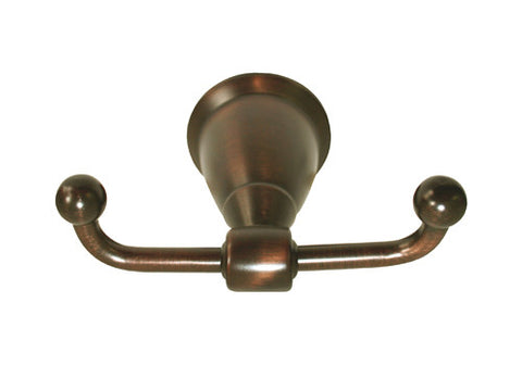 Oil Rubbed Bronze Double Robe Holder - Series BA11-ORB