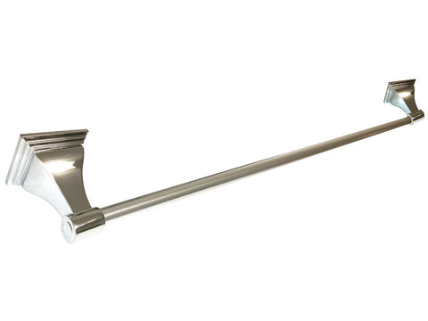 Polished Chrome 24" Towel Bar - Series BA12-CR