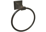 Dark Oil Rubbed Bronze Towel Ring - Series BA12-VBR