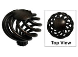Dark Oil Rubbed Bronze Cabinet Drawer 1-3/8" Bird Cage Round Knob 1318 35MM