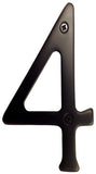 Oil Rubbed Bronze 3" House Number