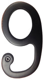Oil Rubbed Bronze 3" House Number