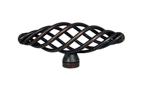 Oil Rubbed Bronze Cabinet Drawer 3" Bird Cage Knob 1338 76MM