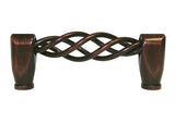 Oil Rubbed Bronze Cabinet Drawer 3" Bird Cage Pull 1300 76MM