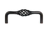 Oil Rubbed Bronze Cabinet Drawer 3-3/4" Bird Cage Pull 1301 96MM
