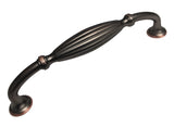 Oil Rubbed Bronze Cabinet Drawer 5" Flute Pull 8064 128MM