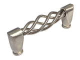 Satin Nickel Cabinet Drawer 3" Bird Cage Pull 1300 76MM