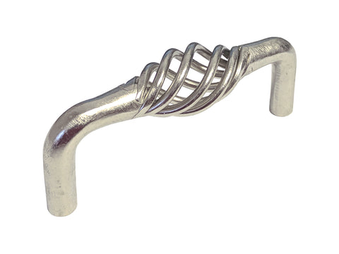 Satin Nickel Cabinet Drawer 3" Bird Cage Pull 1301 76MM