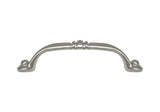 Satin Nickel Cabinet Drawer 3 3/4" Pull 6987 96MM