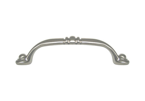 Satin Nickel Cabinet Drawer 3 3/4" Pull 6987 96MM