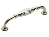 Satin Nickel Cabinet Drawer 5" Flute Pull 8064 128MM
