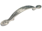 Satin Nickel Leave Pull