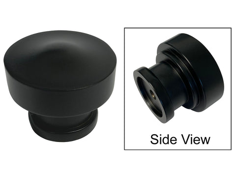 Black Kitchen Cabinet Drawer 1-1/4" Square Knob 9101 31.5MM
