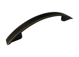 Dark Oil Rubbed Bronze Cabinet Drawer Pull 3 3/4" 8117 96MM